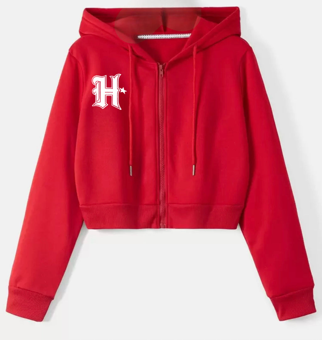 Crop Top Zip Jackets