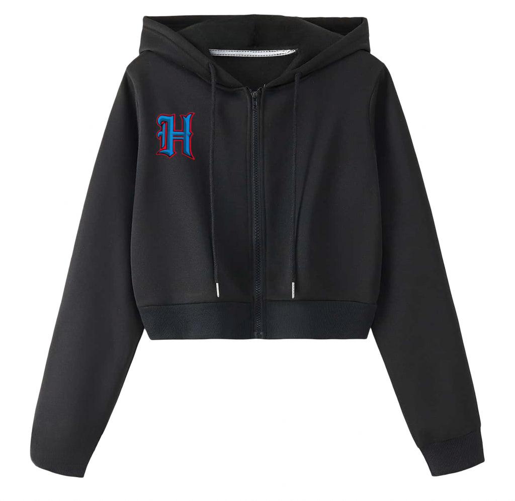 Crop Top Zip Jackets