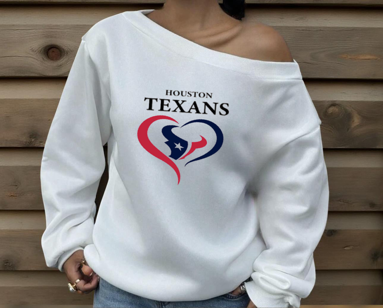 Off shoulder sweater